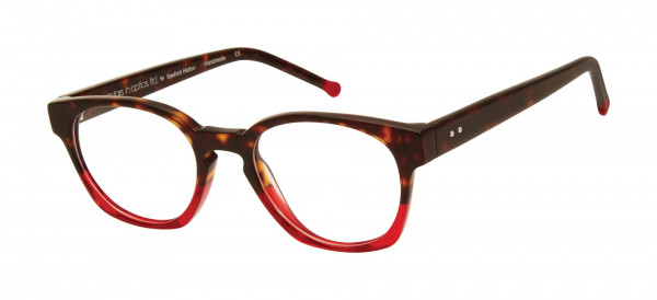 Colors In Optics CJ111 RYAN Eyeglasses, RDF Tortoise to Cherry