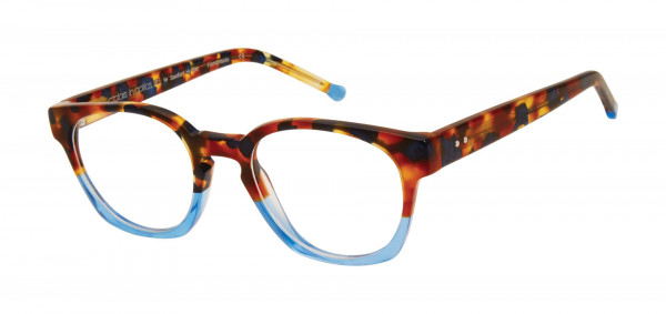 Colors In Optics CJ111 RYAN Eyeglasses, RDF Tortoise to Cherry