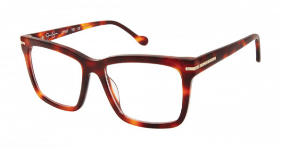 Jessica Simpson J1157 Eyeglasses, OX BLACK/GOLD