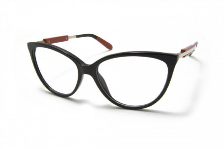 Missoni MI329V Eyeglasses, V01 BLACK/GOLD