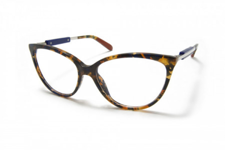 Missoni MI329V Eyeglasses, V03 TORTOISE/BLUE/GREEN
