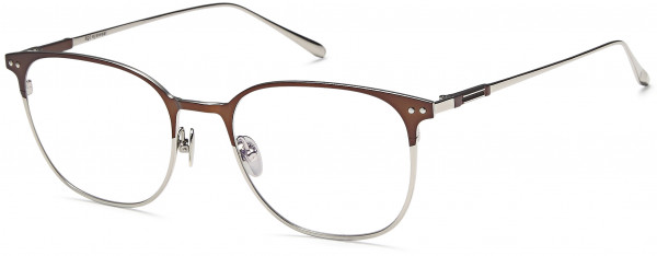 AGO MF90001 Eyeglasses, 03-Brown/Silver