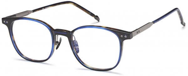 AGO AGO 1011 Eyeglasses, 03-Blue/Gunmetal