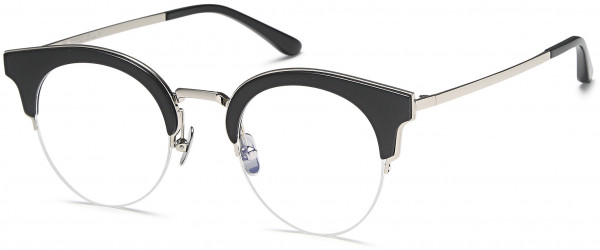 AGO AGO 1018 Eyeglasses, 02-Black/Silver