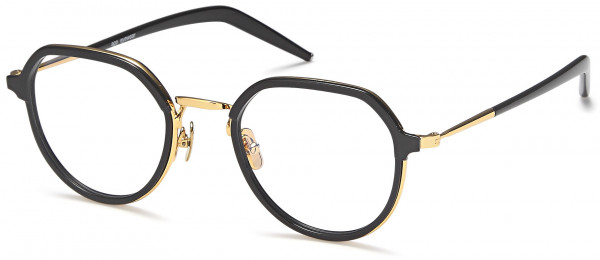 AGO AGO 1008 Eyeglasses, 01-Black/Gold
