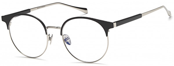 AGO MF90011 Eyeglasses, 03-Black/Silver