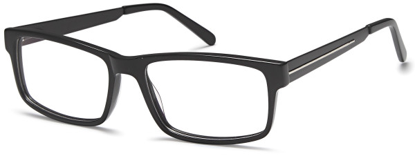 BIGGU B762 Eyeglasses, 02-Black