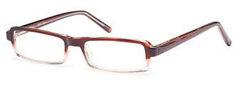 Traditional Plastics ERIC Eyeglasses, Brown Crystal