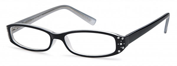 Traditional Plastics MEGAN Eyeglasses, Black