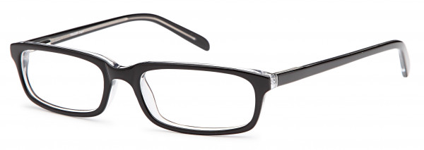 Traditional Plastics TRADER Eyeglasses, Black