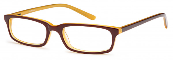 Traditional Plastics TRADER Eyeglasses, Brown