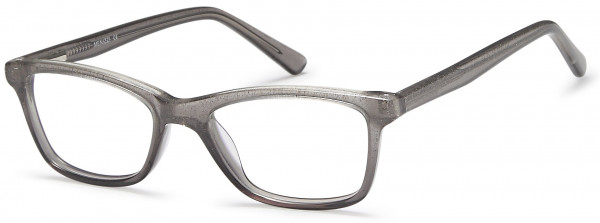 Menizzi M3076 Eyeglasses, 02-Crystal Grey/Glitter