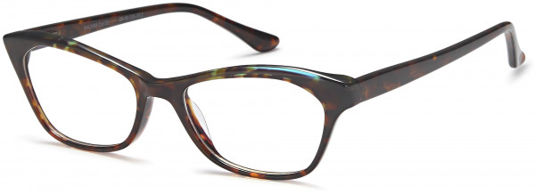 Menizzi M3088 Eyeglasses, 03-Tortoise/Aqua