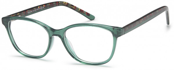 Menizzi M4036K Eyeglasses, 02-Green