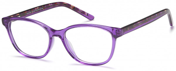 Menizzi M4036K Eyeglasses, 03-Purple