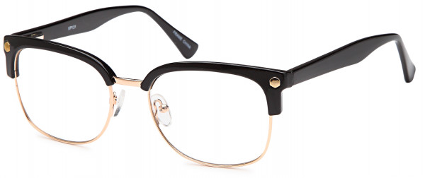 Millennial VP 131 Eyeglasses, Gold/Black