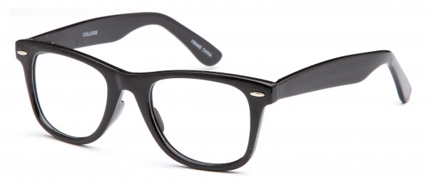 Millennial COLLEGE Eyeglasses, Black