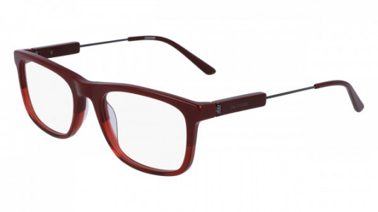 Calvin Klein CK19707 Eyeglasses, (615) OXBLOOD/CRYSTAL RED GRADIENT