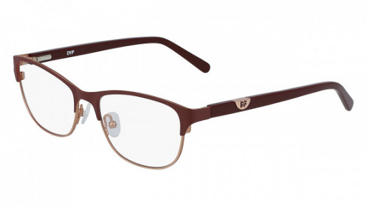 Diane Von Furstenberg DVF8070 Eyeglasses, (605) BORDEAUX