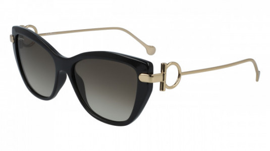 Ferragamo SF928S Sunglasses, (001) BLACK
