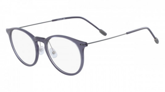 Lacoste L2846 Eyeglasses, (035) GREY TRANSPARENT