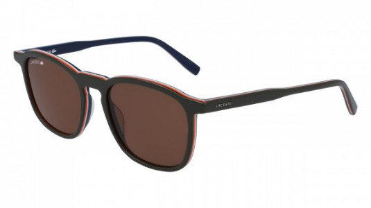 Lacoste L901S Sunglasses, (315) GREEN/ORANGE/WHITE