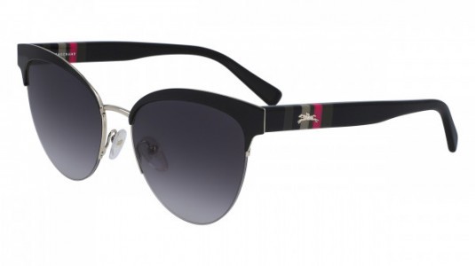 Longchamp LO111S Sunglasses, (001) BLACK