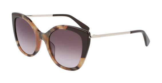 Longchamp LO636S Sunglasses, (102) IVORY HAVANA