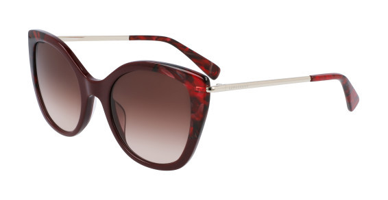 Longchamp LO636S Sunglasses, (604) BURGUNDY