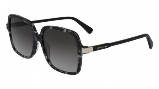 Longchamp LO641S Sunglasses, (010) BLACK HAVANA