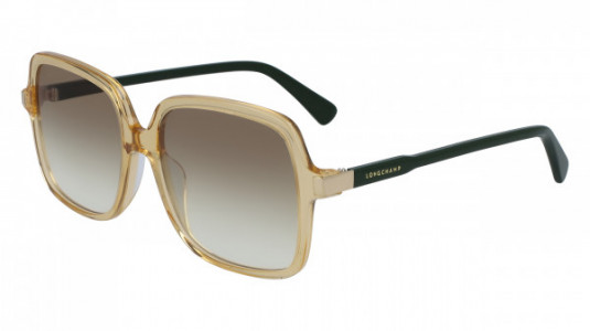 Longchamp LO641S Sunglasses, (708) BUTTERSCOTCH/GREEN
