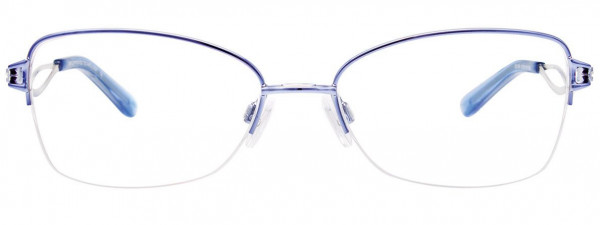 EasyClip EC508 Eyeglasses, 050 - Shiny Blue