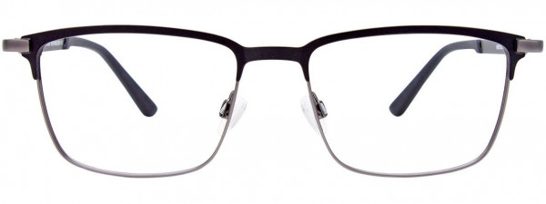 EasyClip EC496 Eyeglasses, 090 - Matt Black & Dark Grey