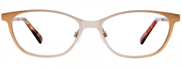 EasyClip EC478 Eyeglasses, 010 - Satin Light Gold & Gold