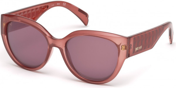 Just Cavalli JC781S Sunglasses, 81Z - Shiny Violet / Gradient Or Mirror Violet