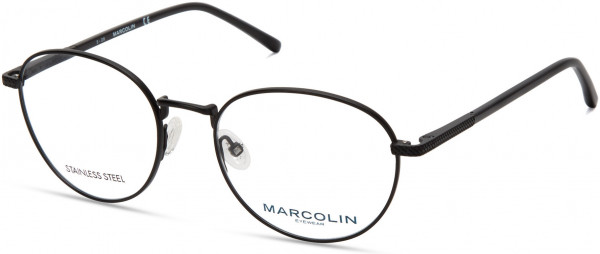 Marcolin MA3018 Eyeglasses, 002 - Matte Black
