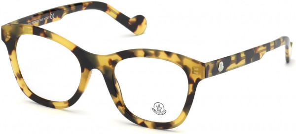 Moncler ML5038 Eyeglasses, 055 - Coloured Havana