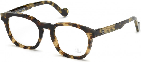 Moncler ML5039 Eyeglasses, 055 - Coloured Havana