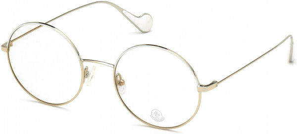 Moncler ML5047 Eyeglasses, 021 - White