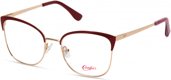 Candie's Eyes CA0171 Eyeglasses, 069 - Shiny Bordeaux