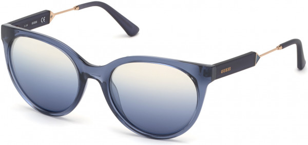 Guess GU7619 Sunglasses, 92W - Blue/other / Gradient Blue