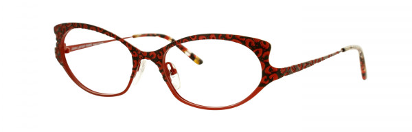 Lafont Delaunay Eyeglasses, 672 Red