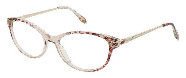 ClearVision ALICE Eyeglasses, Brown Multi