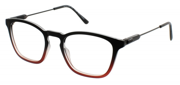 IZOD 2066 Eyeglasses, Black Fade
