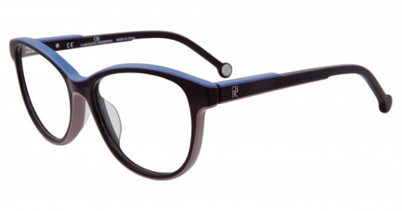 Carolina Herrera VHE800K Eyeglasses, Purple 07C4