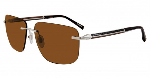 Chopard SCHC95 Sunglasses, Silver 579P