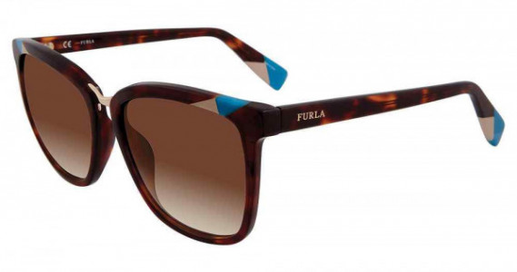 Furla SFU230 Sunglasses, Brown