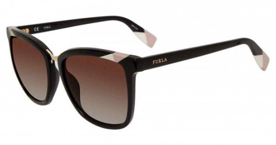 Furla SFU230 Sunglasses, Black