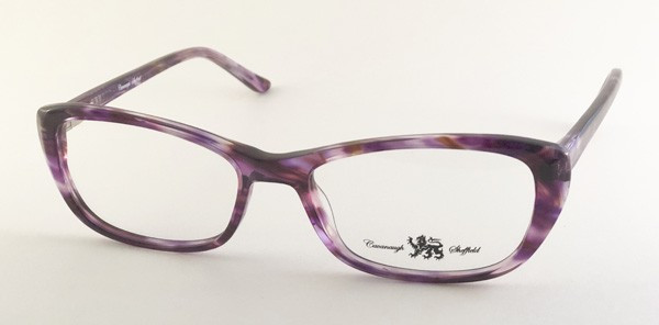 Cavanaugh & Sheffield CS6075 Eyeglasses, 1-Purple Swirl