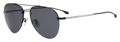 HUGO BOSS Black Boss 1066/F/S Sunglasses, 0003(IR) Matte Black